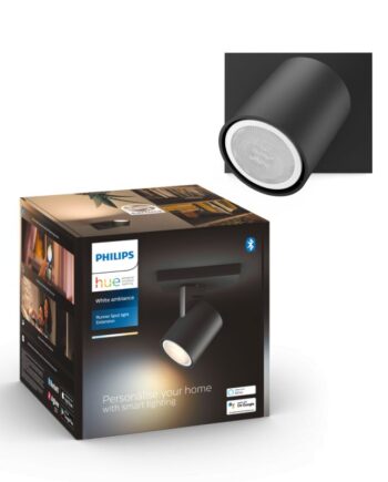 Philips Hue Runner Hue Ext Single Spot Sort 1x4 2w Spot White Ambiance