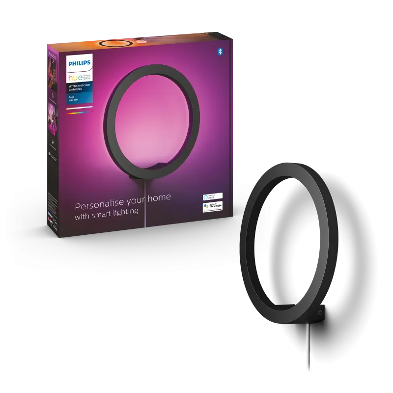 Philips Hue Sana Hue Væg Sort 20w 24v 929003052901