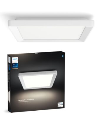 Philips Hue Tento Hue   Slim Loftlampe Sq   Hvid Loftlampe White