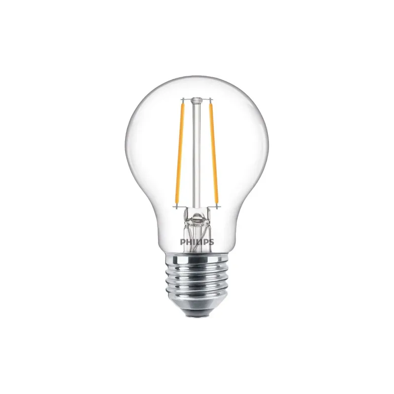Philips Ledclassic Filament 15w Standard E27 Varm Hvid Klar Ikke Dæmpbar    Stk 8718699648886