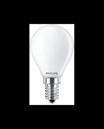 Philips Led Pære 40w   Pak Krone E14  Mat  Varmglød Dæmp 929003013501