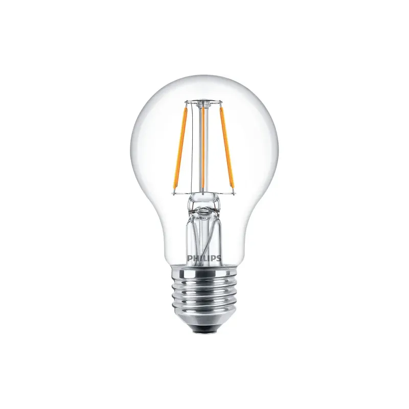 Philips Ledclassic Filament  40w  E27  Varm Hvid  Klar Ikke Dæmpbar   -stk  8718699665265