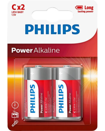 Philips Power Alkaline     Lr14p2b-10
