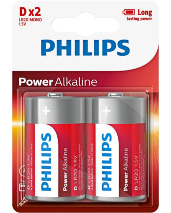 Philips Power Alkaline   Lr20p2b-10