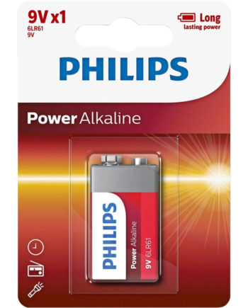 Philips Power Alkaline 9v 6lr61p1b-10