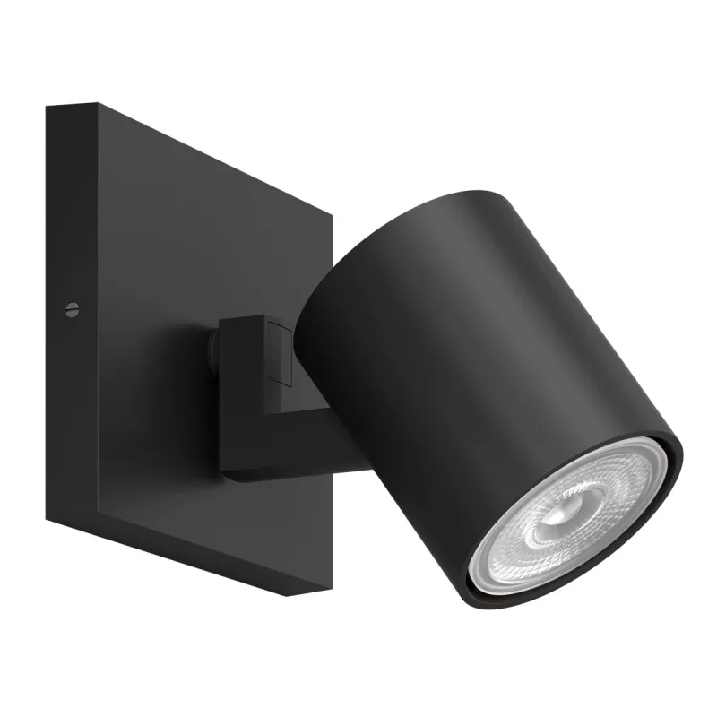 Philips Runner Påsætningsspots Sort 1x20w 230v