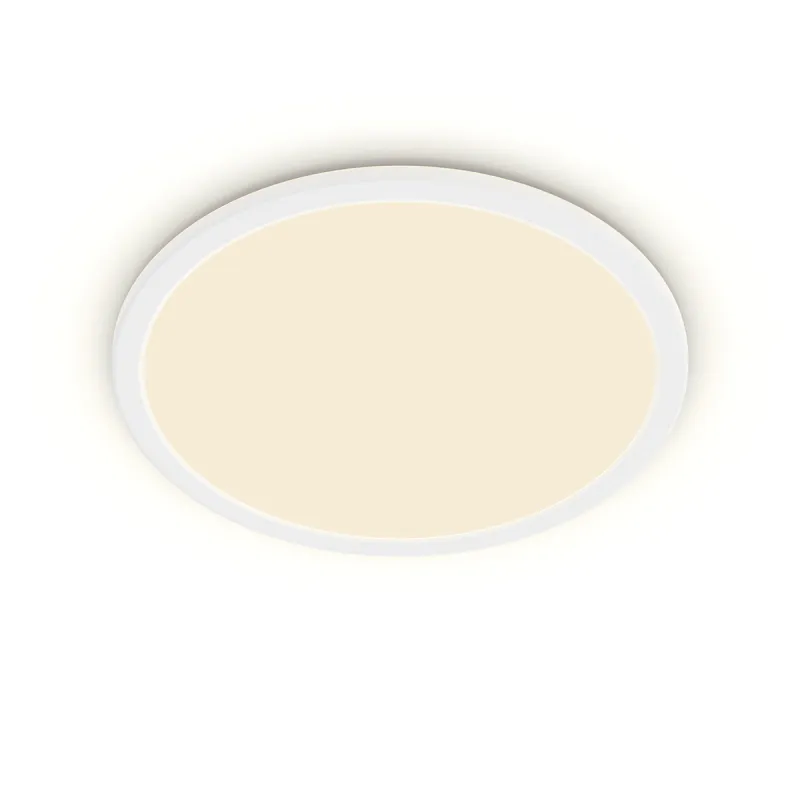 Philips Superslim Funktionel Led Loftlampe Hvid Metal Plastik Cl550 Rd 15w 27k Wvip4406 Rustfritstål