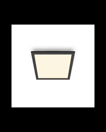 Philips Touch Funktionel Led Loftlampe   Sort Metal Plastik Cl560 Sq 12w 27k   Hv06 Rustfritstål