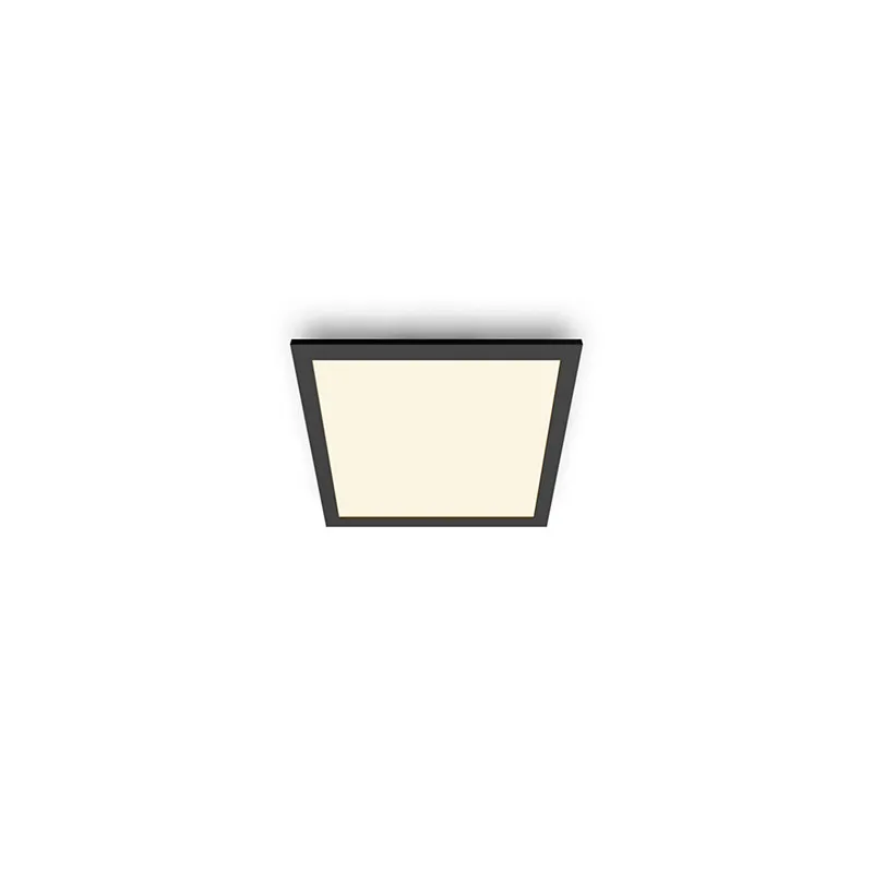 Philips Touch Funktionel Led Loftlampe Sort Metal Plastik Cl560 Sq 12w 27k Hv06 Rustfritstål