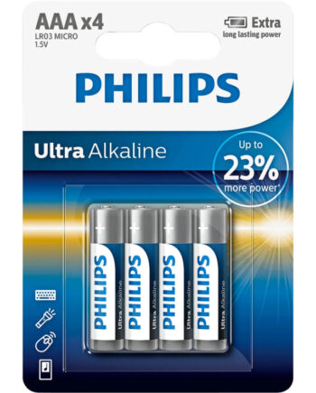 Philips Ultra Alkaline Aaa   Lr03e4b-10