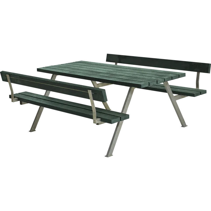 Plus Alpha Bord Bænkesæt     Ryglæn 177 Cm Retex Grøn 187612-31