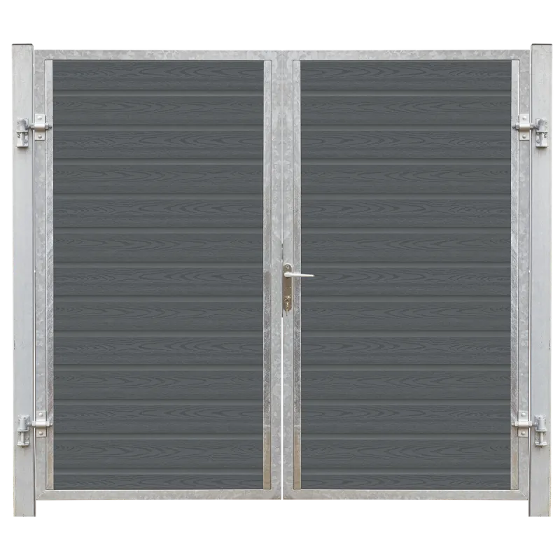 Plus Artura Dobbeltlåge Hi 197ã 175 Cm   16 Cm Galvaniserede Stålstolper   17594-