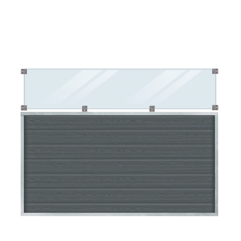 Plus Artura Komposithegn   Klart Glas 180ã 135 Cm 172317-