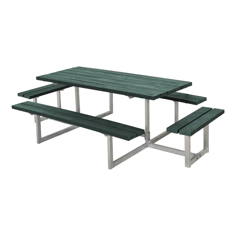 Plus Basic Bord Bænkesæt     Påbygninger 260 Cm Retex Grøn 185813-31
