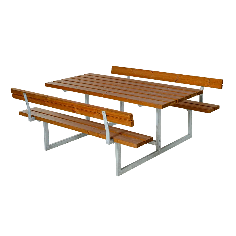 Plus Basic Bord Bænkesæt     Ryglæn 177 Cm Teak 185812-17
