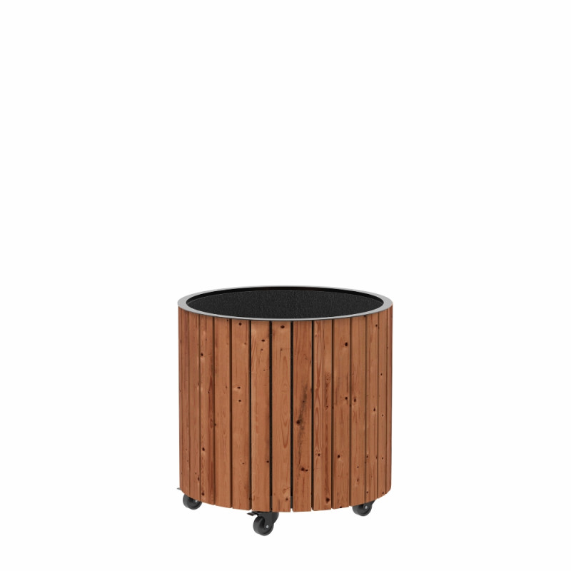Plus Circle Plantekasse ø55 55 Cm Thermowoodâ 18373-
