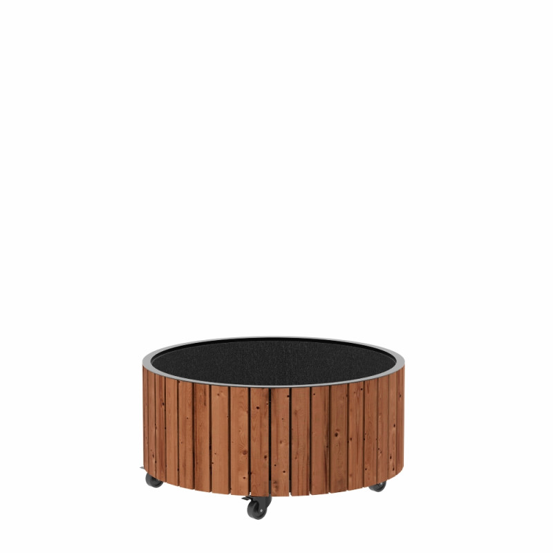 Plus Circle Plantekasse ø70 35 Cm Thermowoodâ 18374-