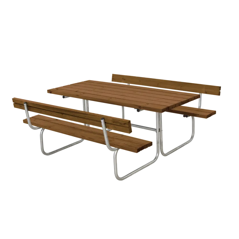 Plus Classic Bord Bænkesæt     Ryglæn 177 Cm Teak 185872-17