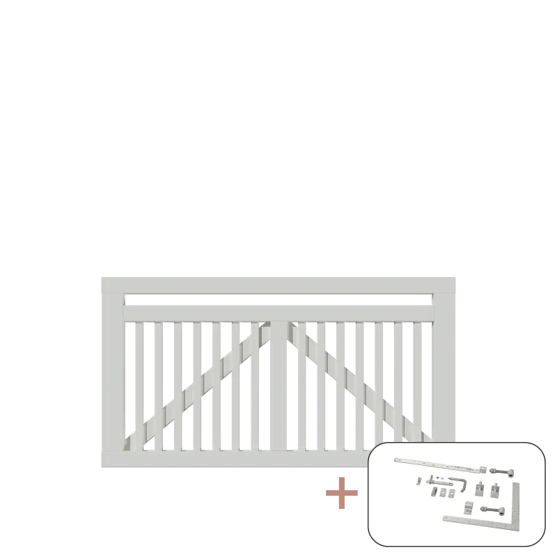 Plus Linea Bred Låge Inkl Beslag 150x80 Cm 176970-13