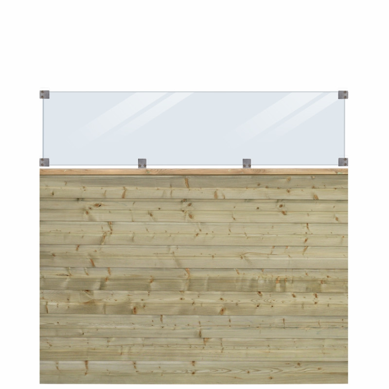 Plus Plank Profilhegn Glas 174ã 163 Cm Pefc 27779-