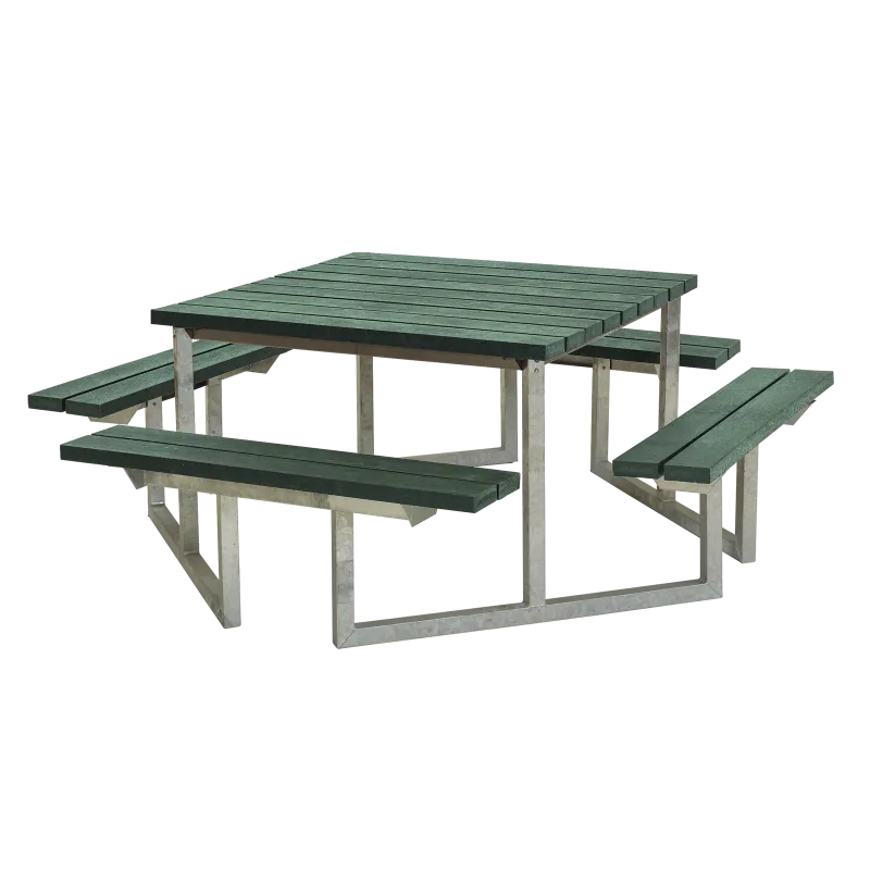 Plus Twist Bord Bænkesæt 204 Cm Retex Grøn 187810-31