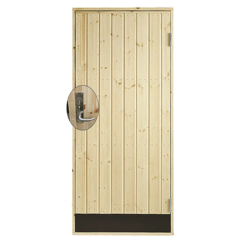 Plus Udhusdør Panel Inkl  Karm Montagesæt Hu 78     187   Cm 393090-