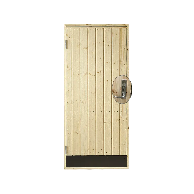 Plus Udhusdør Panel Inkl  Karm Montagesæt Vu 88     197   Cm 393120-