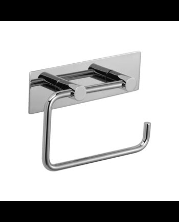 Pressalit  Home  Toiletpapirholder Med Bagplade  Krom Ih20210
