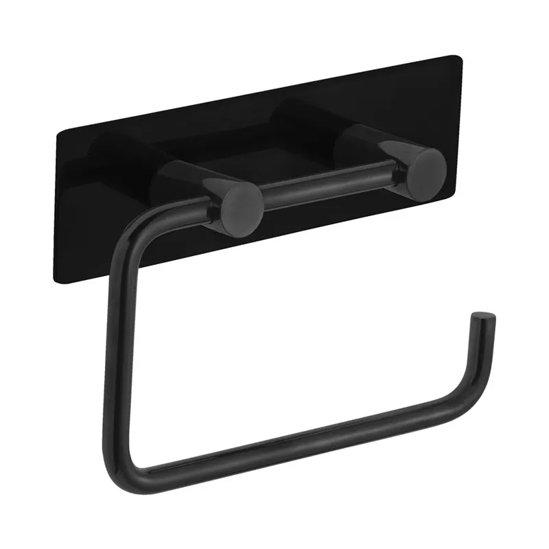 Pressalit Home Toiletpapirholder Med Bagplade Mat Sort Ih40210