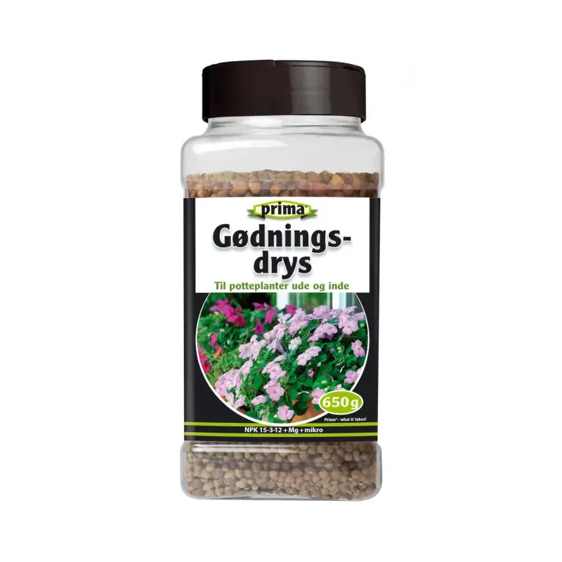 Prima Gødningsdrys 650g Npk 15- -12 1mg