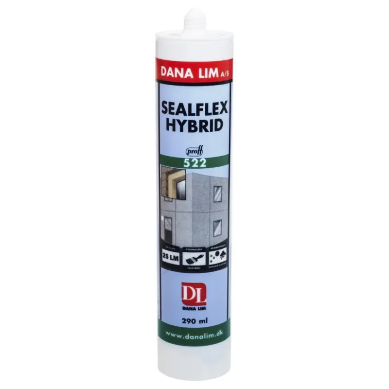 Proff Sealflex Hybrid 522 Hvid 290ml