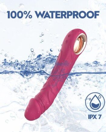 Realistisk  -punktsvibrator  10 Vibrationer  Pink