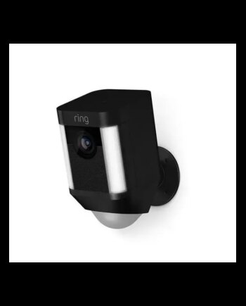 Ring Spotlight Overvågningskamera    Batteri  Sort