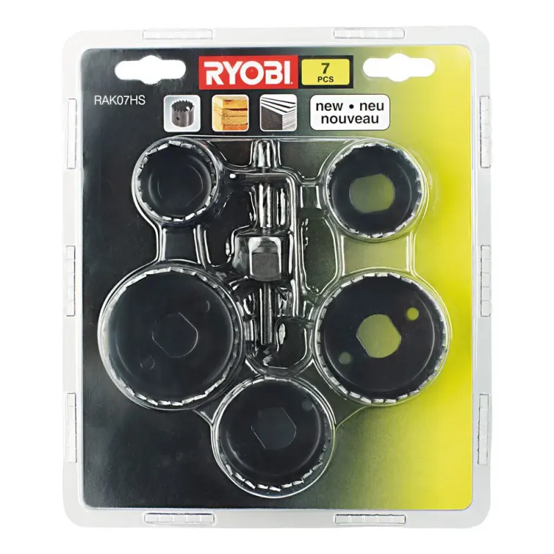 Ryobi Hulsavssæt Med   Dele Rak07hs