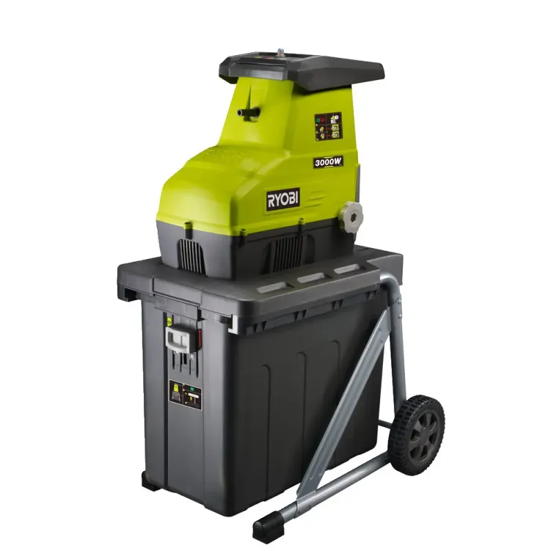 Ryobi Kompostkværn 3000w Med Valseteknik Rsh3045u
