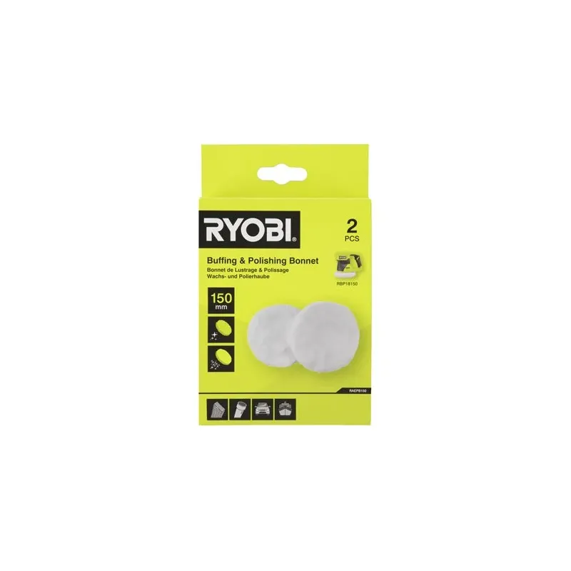 Ryobi Polerhætte  Sæt Raepb150
