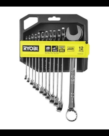Ryobi Ringgaffelnøglesæt  Rhwr12pc