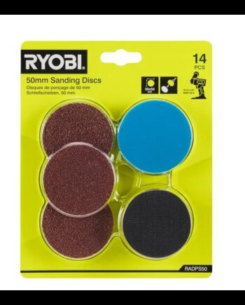 Ryobi Slibeskivesæt Radps50