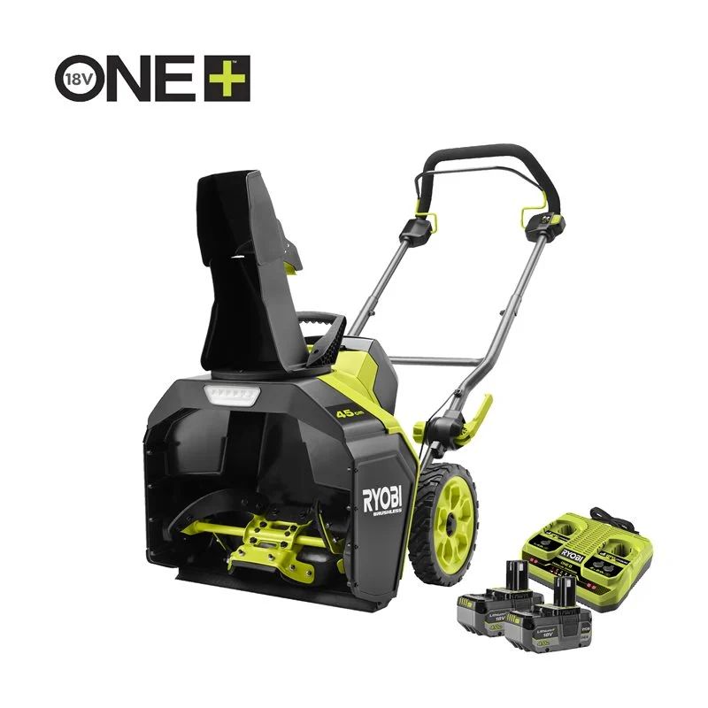 Ryobi 18v Kulfri 45 Cm Sneslynge 2x Ah Ry18stx45a-240