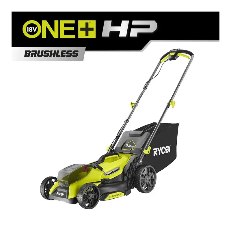 Ryobi 18v One Kulfri Plæneklipper Ry18lmx33a-