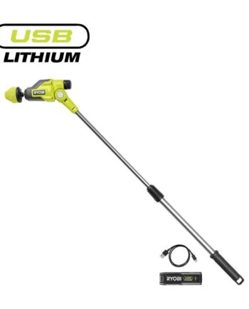 Ryobi 4v Usb Lithiumâ  Teleskopisk Rengøringsbørste  1x     Ah  Rts4-120g