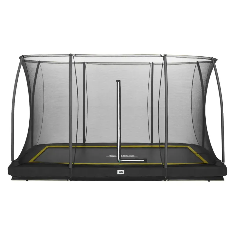 Salta Trampolin Comfort Edition Inground 366x244 Sort Inkl Sikkerhedsnet 805-824