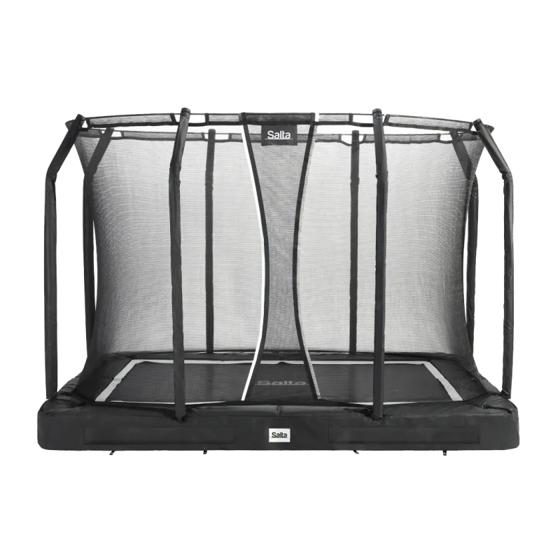 Salta Trampolin Premium Ground 305x214 Cm Inkl  Sikkerhedsnet