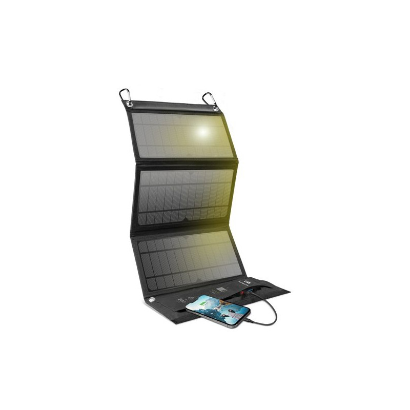 Sbs Transportabel Oplader Med Solceller 21w