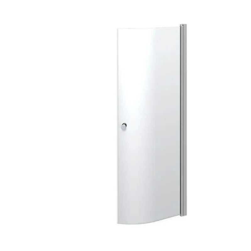 Scanbad Brusedør     200cm Halvrund 89-91 Cm Satin Klar