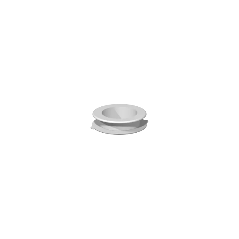 Scanbad Multo Afdækningsring ø56 Mm Hvid Plast  Hvid