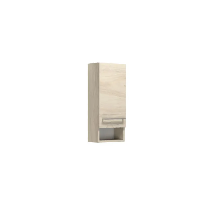 Scanbad Multo Overskab     Låge 70 4x30x18 Cm  Hvid Elm