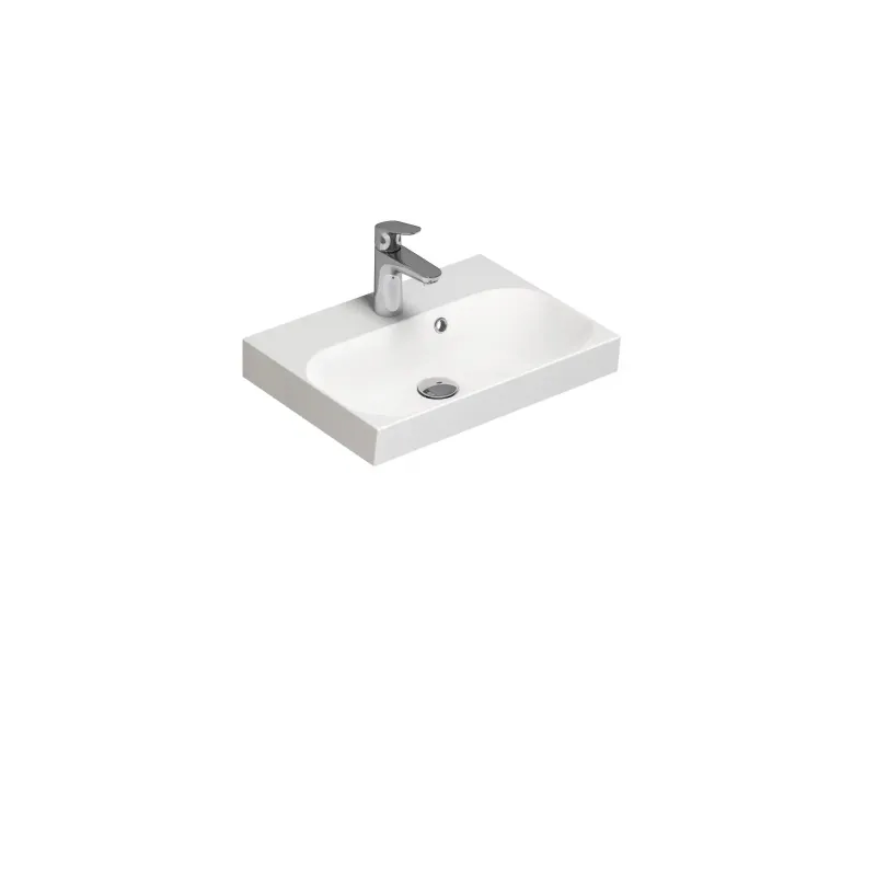Scanbad Multo Vask Uno 50x37 Cm  Hvid