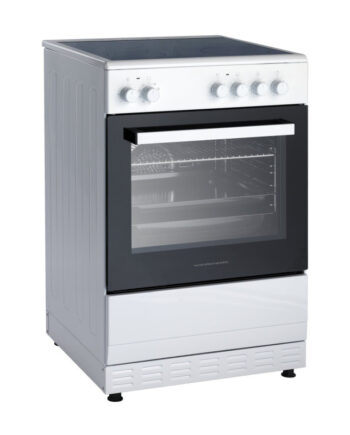 Scandomestic Fcc800w Glaskeramisk Komfur