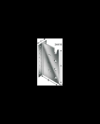 Simpson Strongtie Bjælkebærer Type 120-       61x103x6x120mm